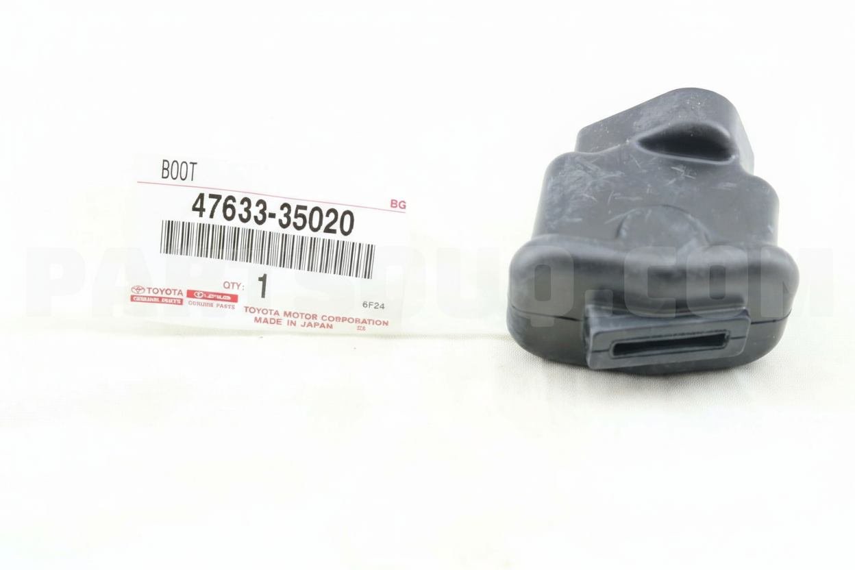BOOT, PARKING BRAKE BELLCRANK, RH/LH, Toyota 4763335020