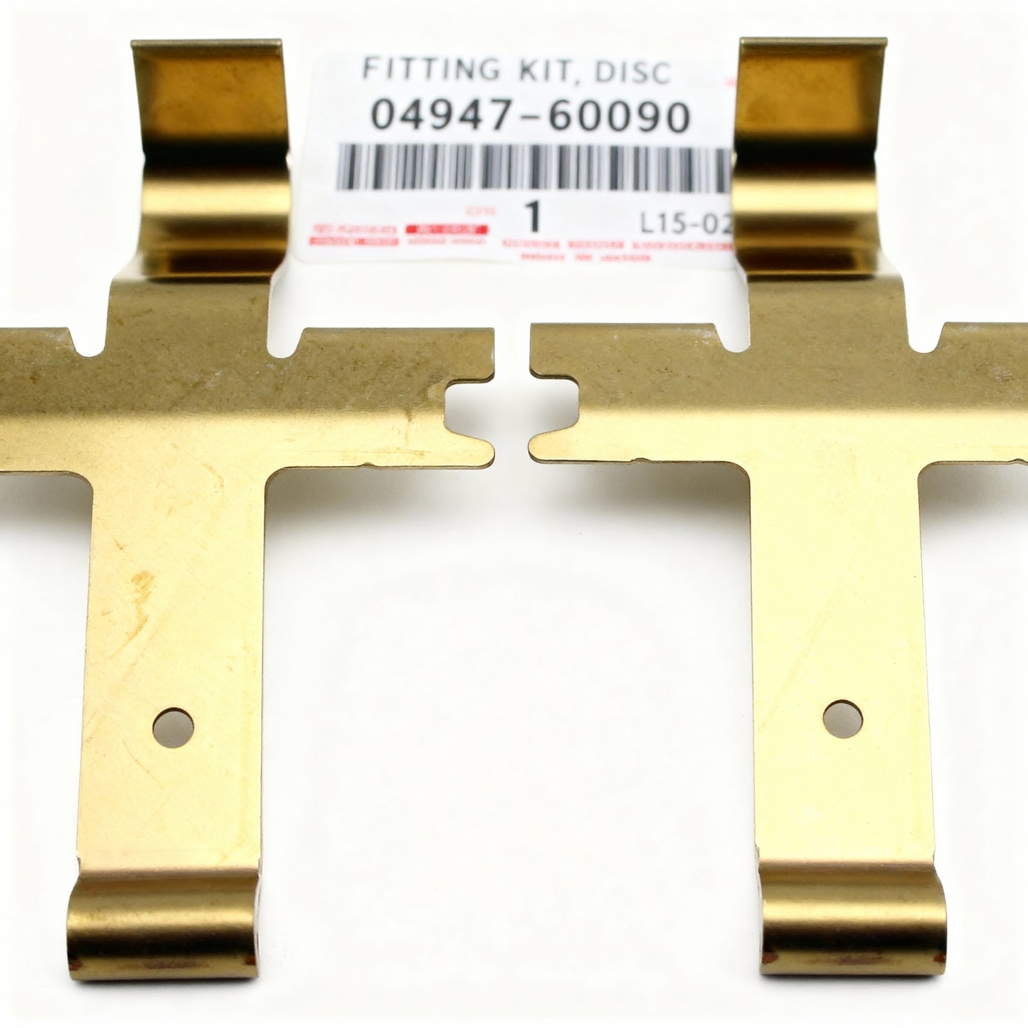 FITTING KIT, DISC BRAKE, FRONT, Toyota 0494760090