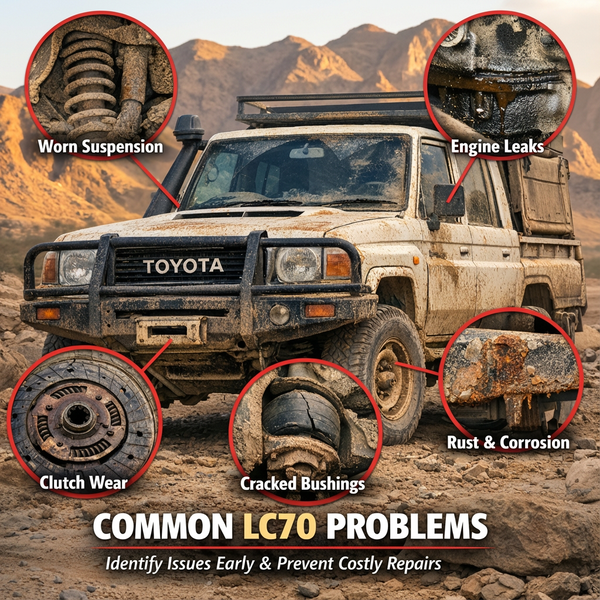 Common issues with Toyota Land Cruiser LC70 what owners experience