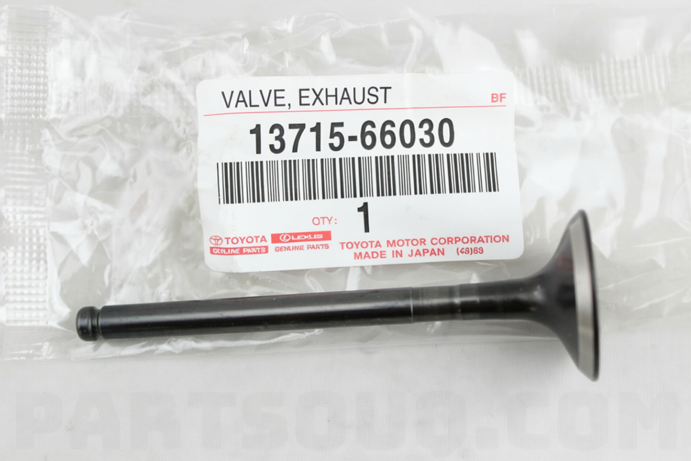 Toyota 1371566030 Valve, exhaust