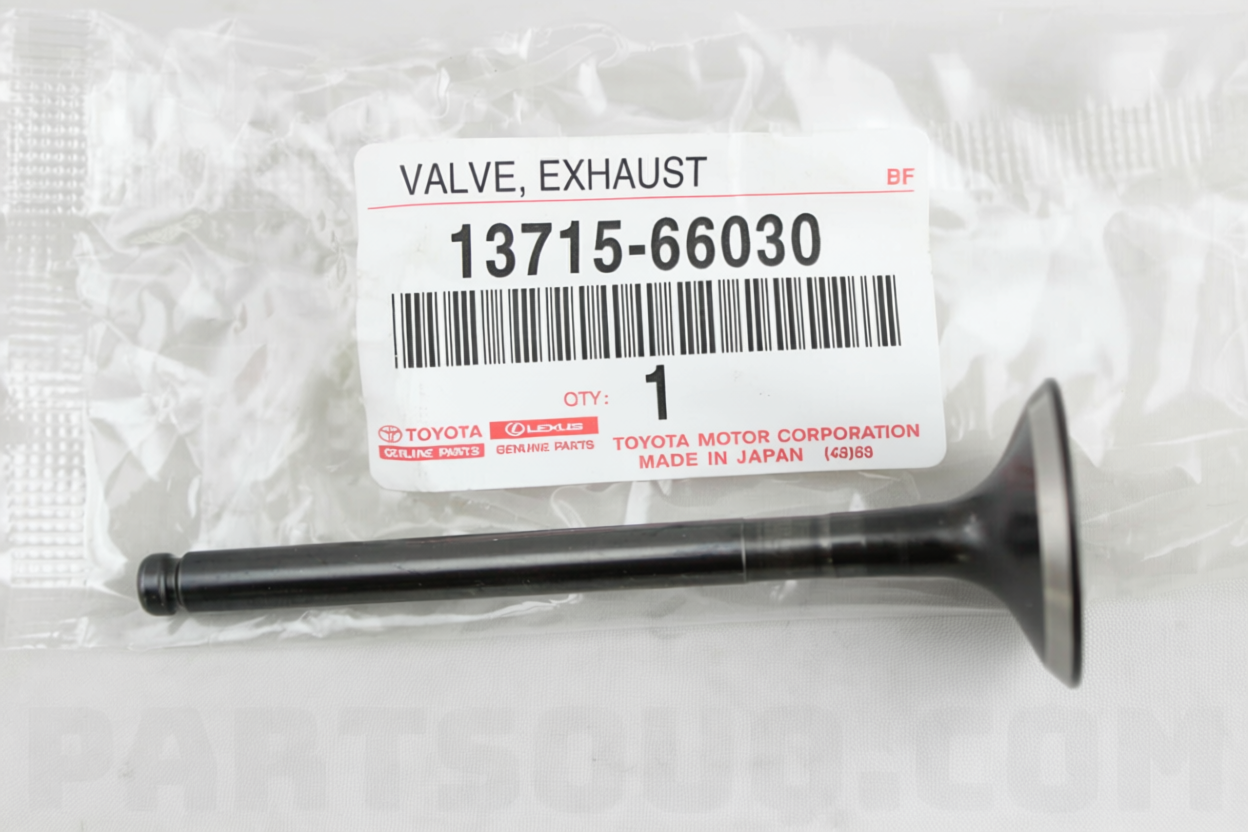 Toyota 1371566030 Valve, exhaust