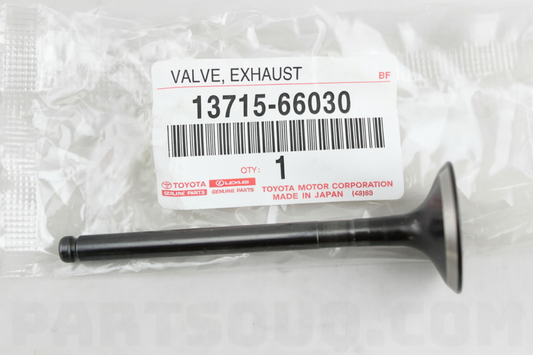 Toyota 1371566030 Valve, exhaust