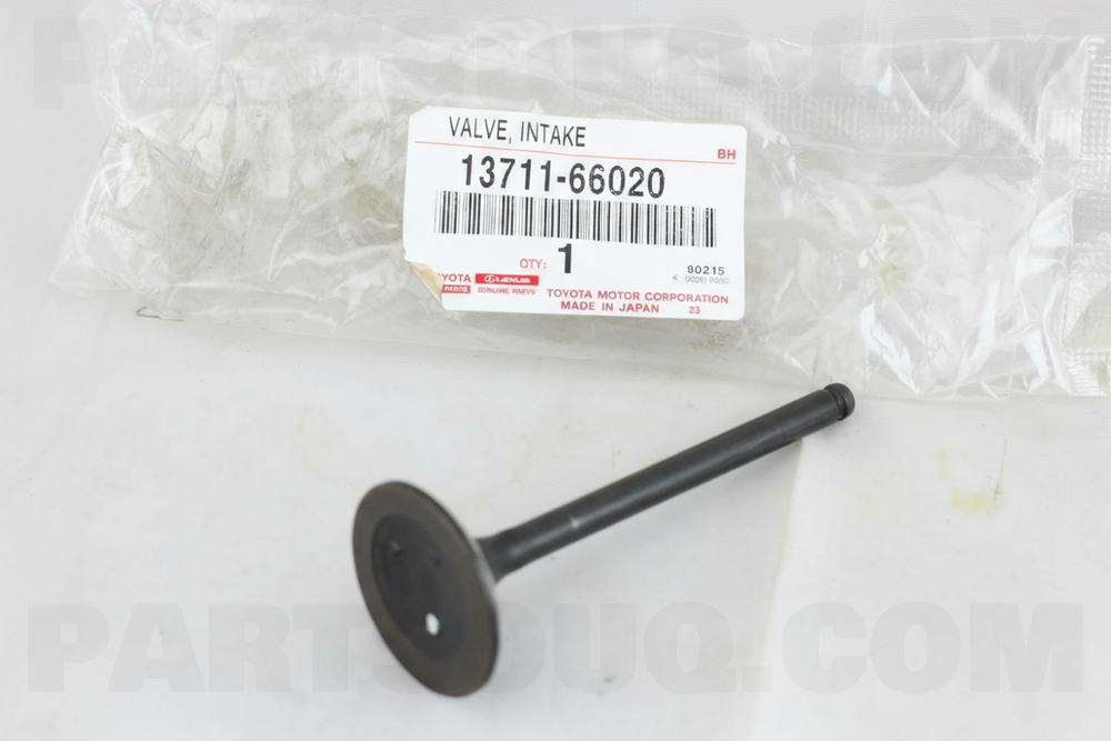 Toyota 1371166020 Valve, intake