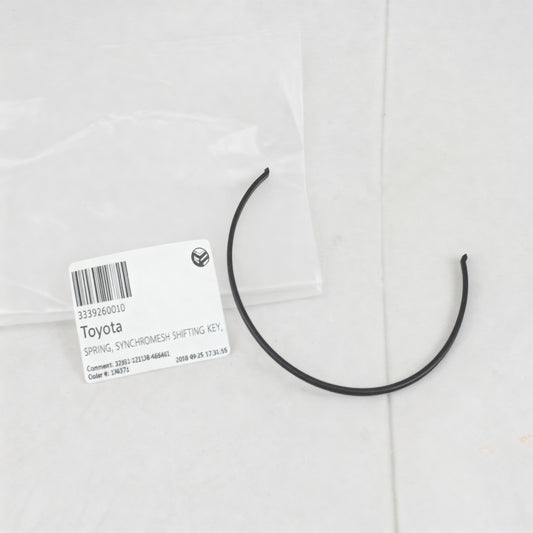 Toyota 3339260010 Spring, synchromesh shifting key no 3