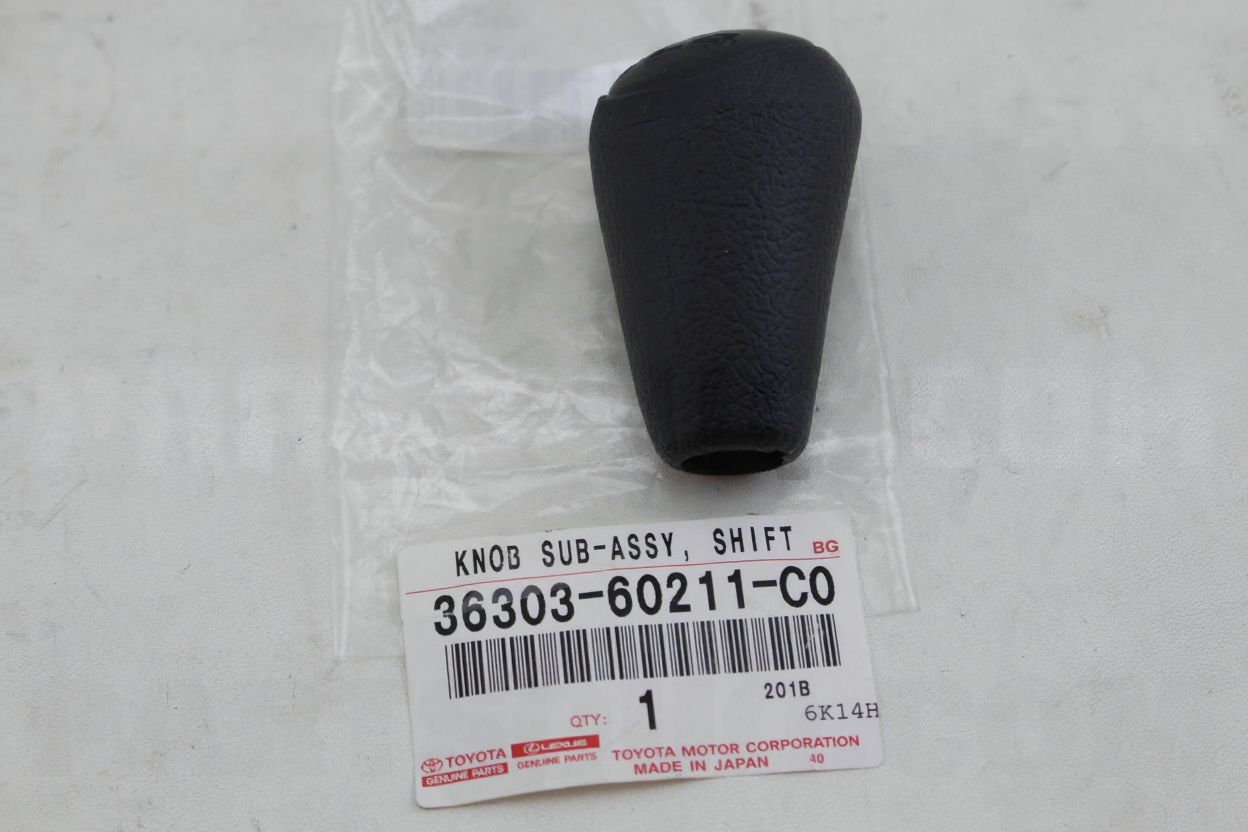 KNOB SUB-ASSY, SHIFT LEVER, Toyota 3630360211C0