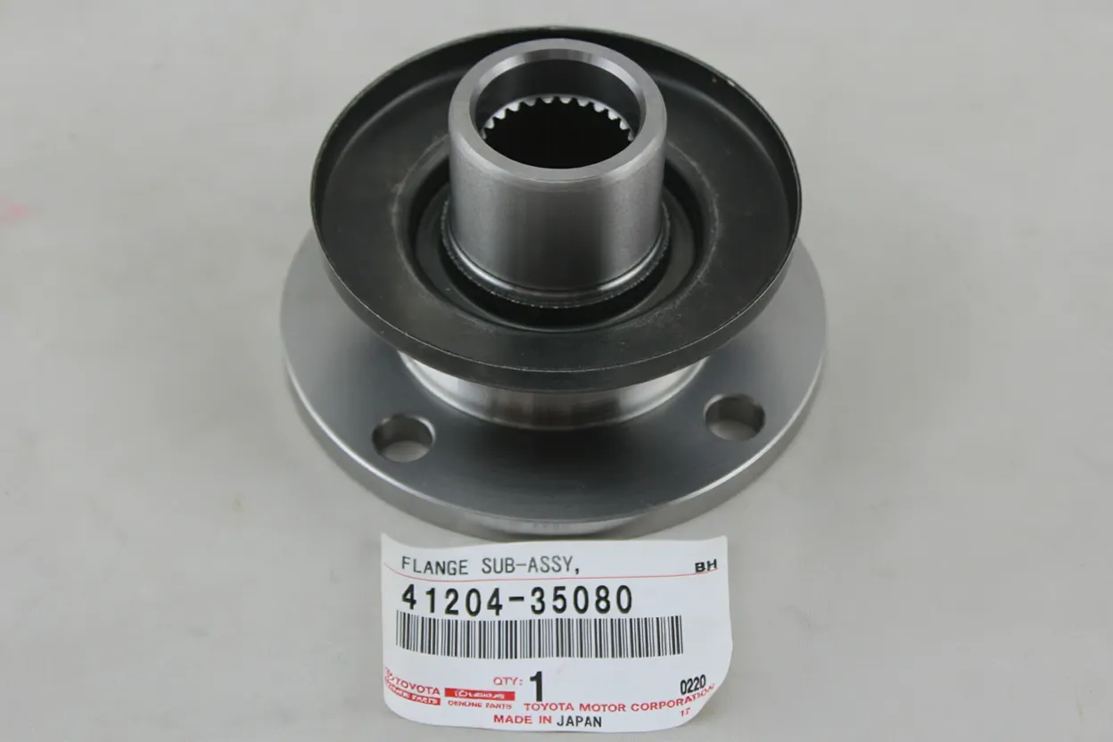 FLANGE SUB-ASSY, FRONT DRIVE PINION COMPANION, FRONT, Toyota 4120435080