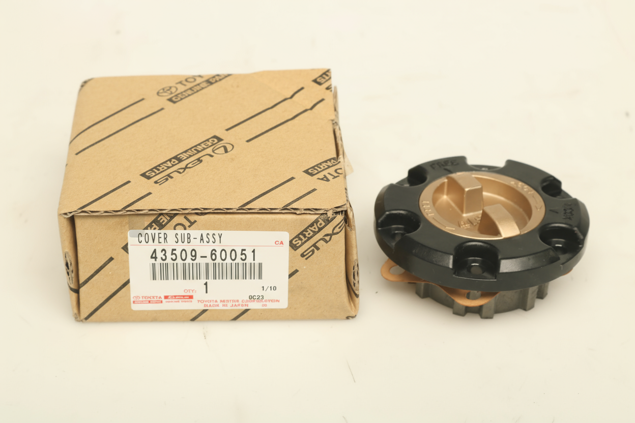 COVER SUB-ASSY, FREE WHEEL HUB, RH/LH, Toyota 4350960051