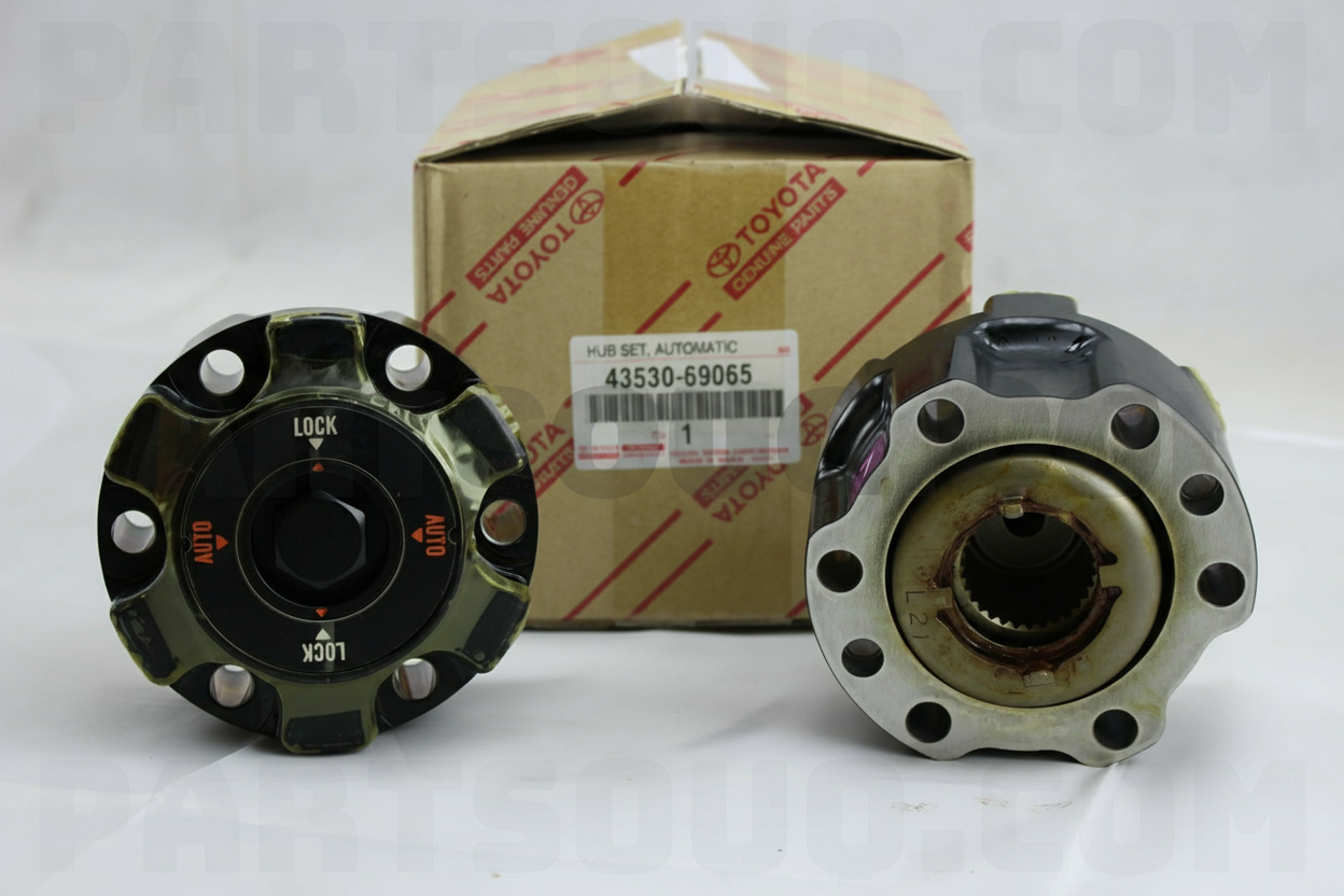 HUB ASSY, FREE WHEEL, Toyota 4353069065