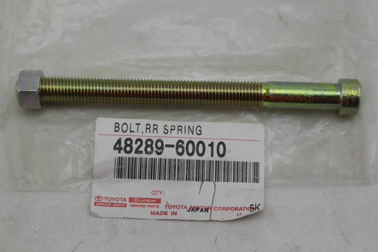 BOLT, FRONT SPRING, CENTER, Toyota 4828960010