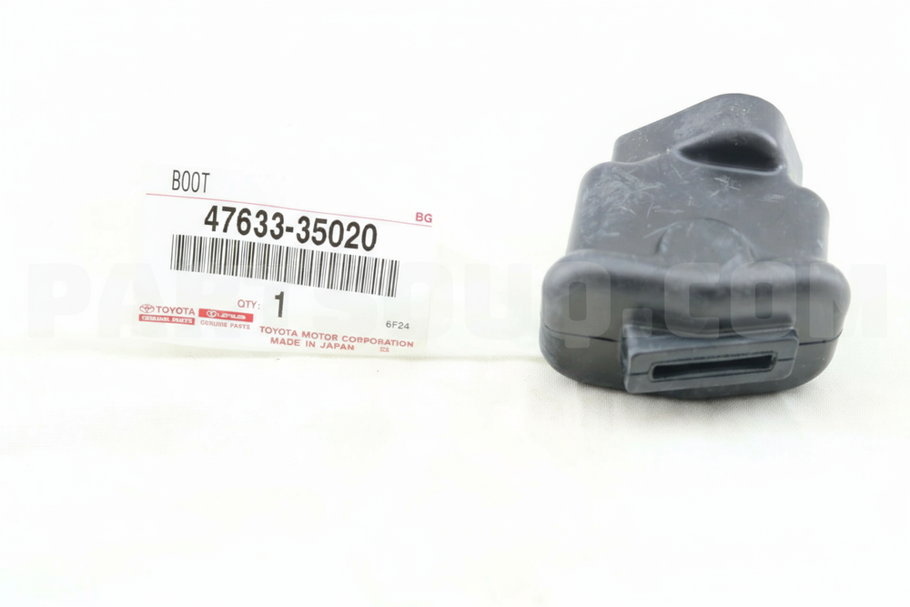 BOOT, PARKING BRAKE BELLCRANK, RH/LH, Toyota 4763335020