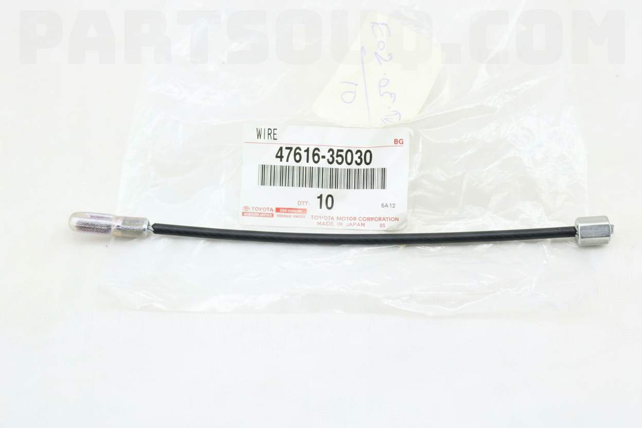 WIRE, PARKING BRAKE, RH/LH, Toyota 4761635030