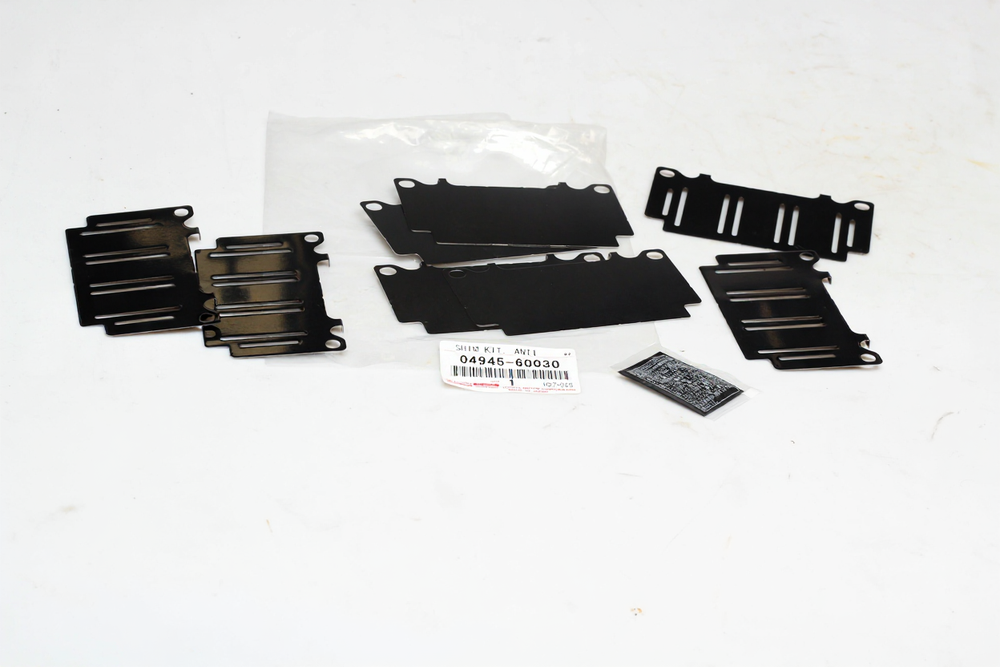 SHIM KIT, ANTI SQUEAL, FRONT, Toyota 0494560030