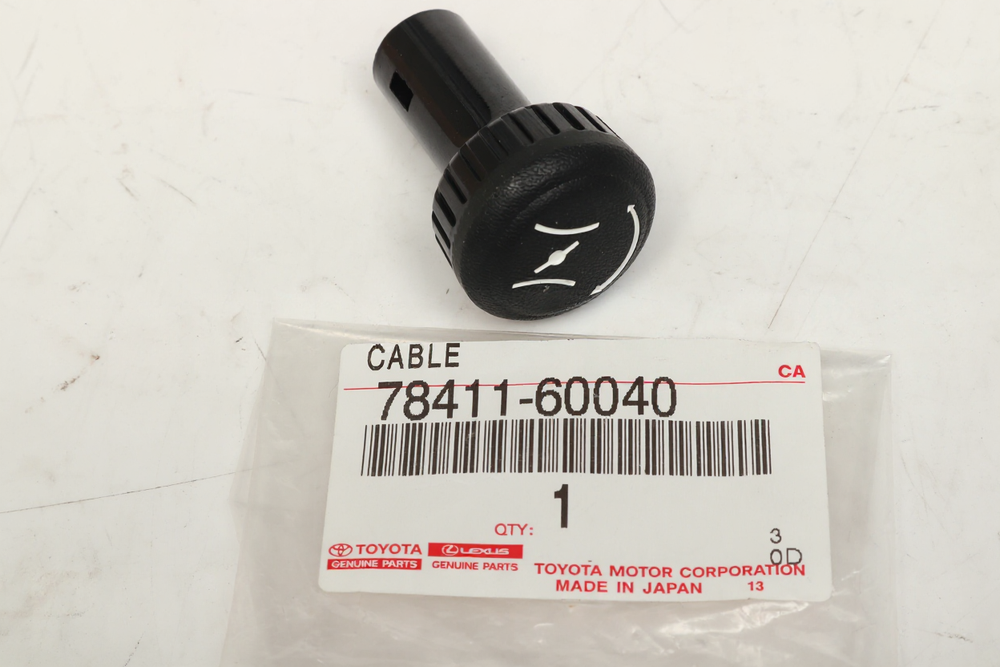 KNOB, THROTTLE CONTROL CABLE : 7841160040
