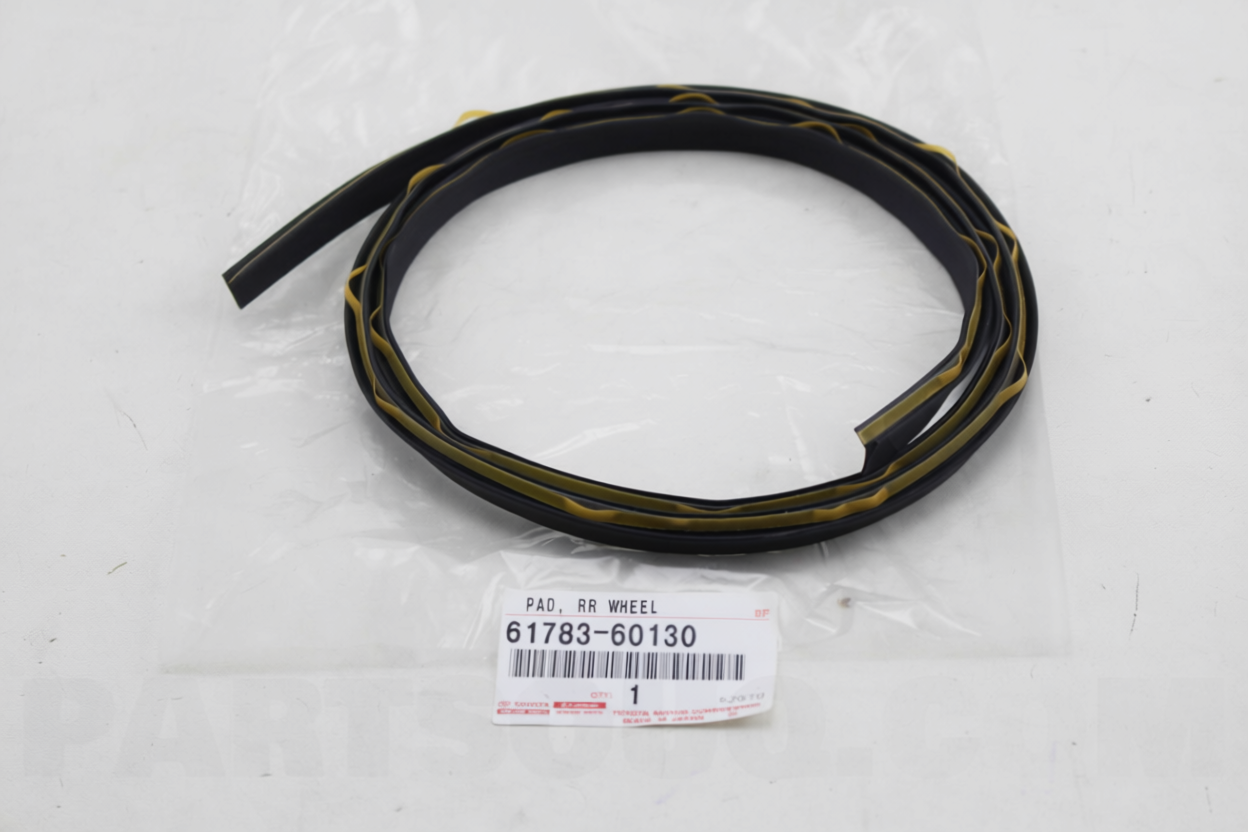 PAD, REAR WHEEL OPENING EXTENSION, NO.1: 6178360130