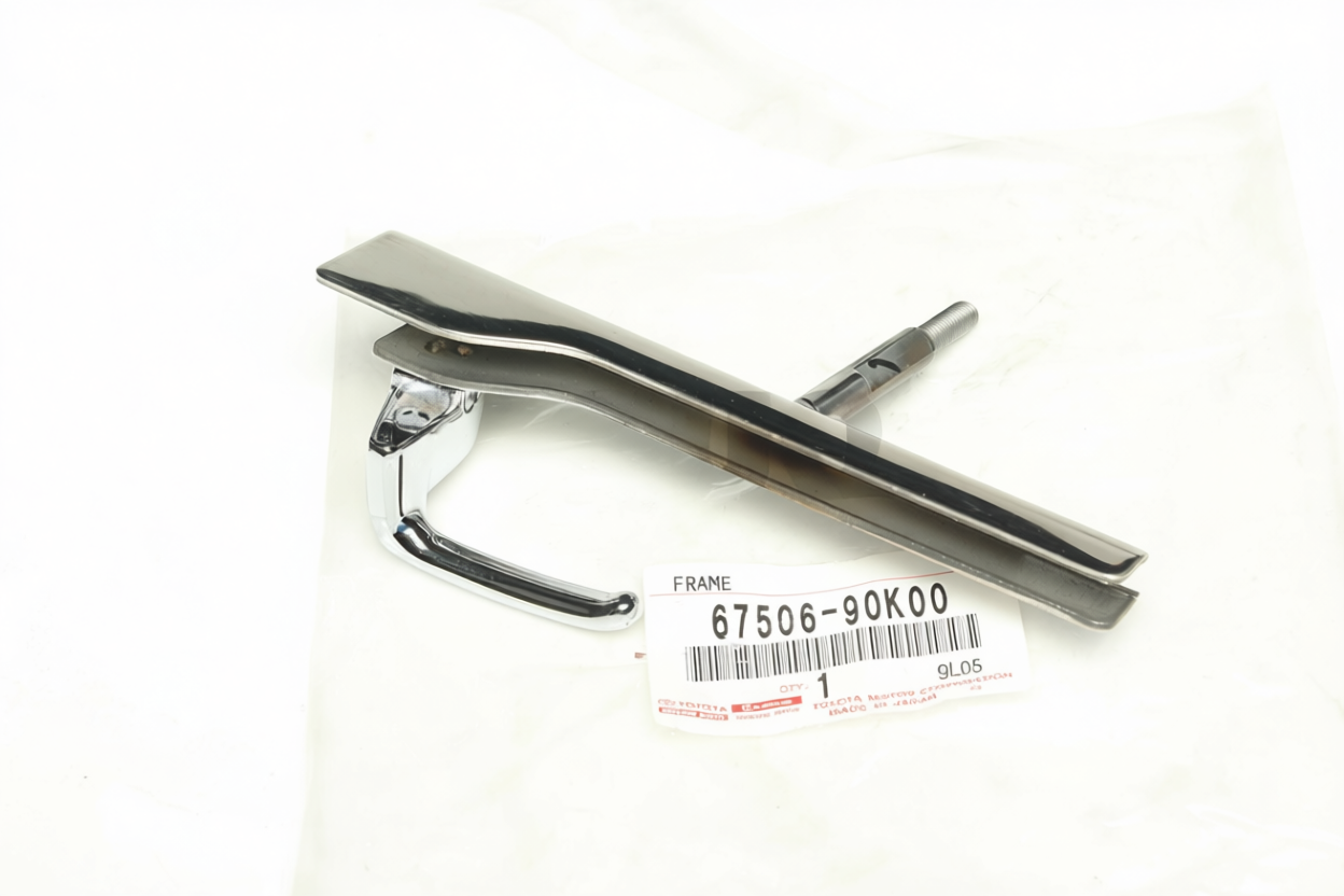 FRAME SUB-ASSY, VENT WINDOW GLASS, LH: 6750690K00