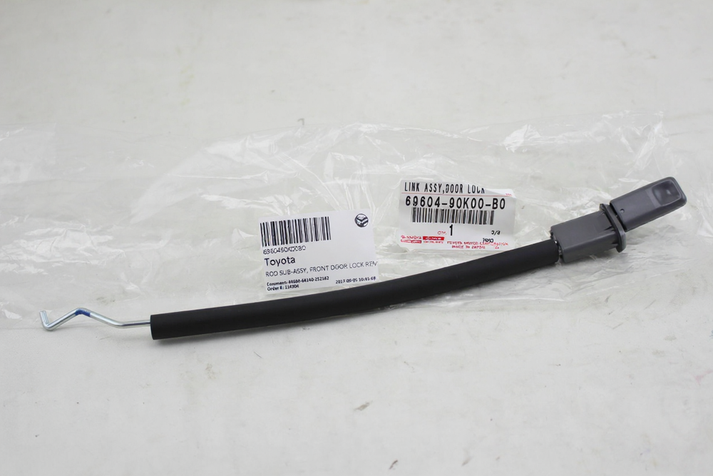 ROD SUB-ASSY, FRONT DOOR LOCK REMOTE CONTROL, LH : 6960490K00B0