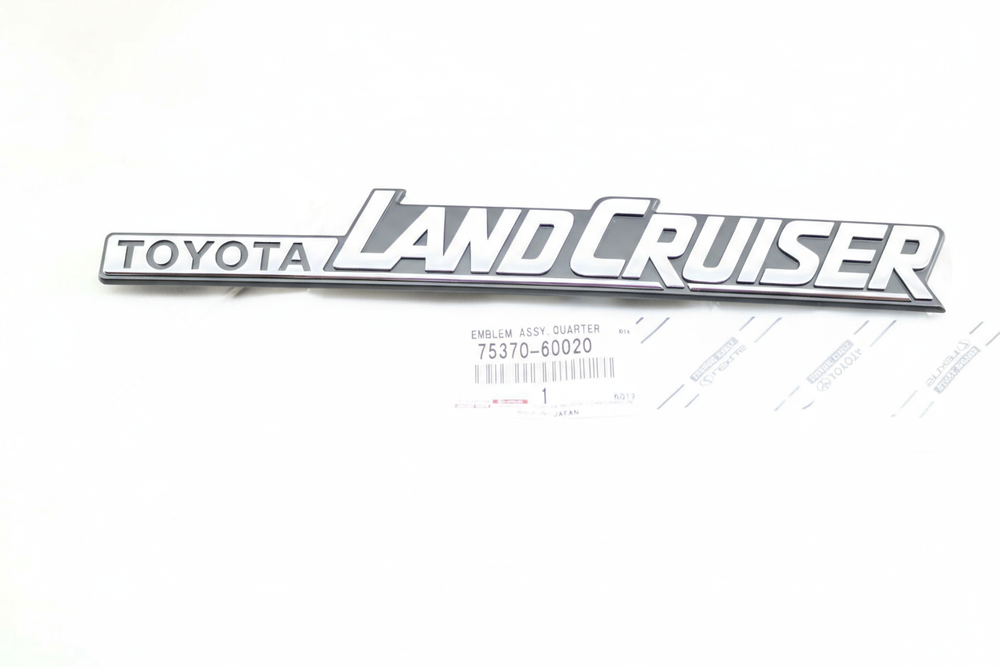 EMBLEM, FRONT FENDER : 7537060020