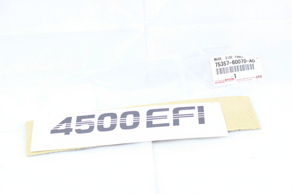 MARK, SIDE PANEL, NO.2 : 7535760070A0