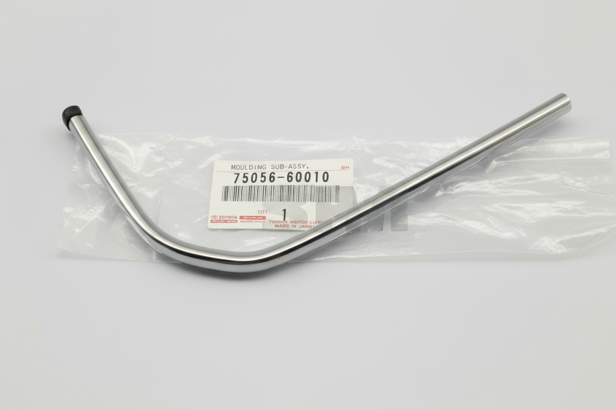 MOULDING SUB-ASSY, ROOF DRIP SIDE FINISH, REAR LH: 7505660010