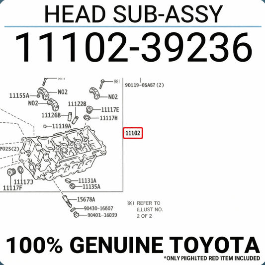 HEAD SUB-ASSY : 1110239236