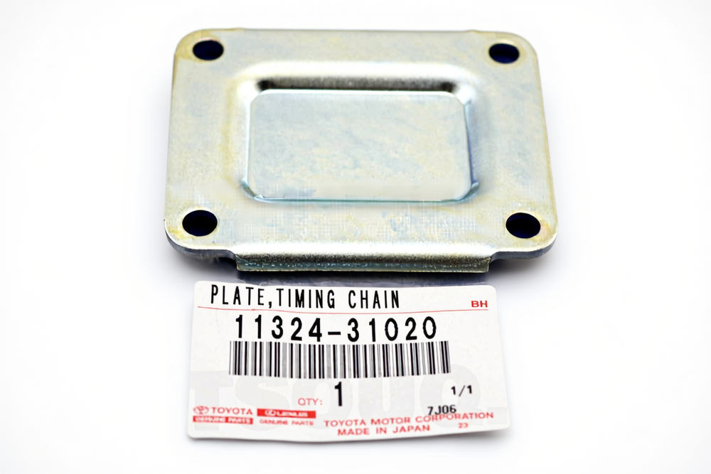 PLATE, TIMING CHAIN COVER : 1132431020