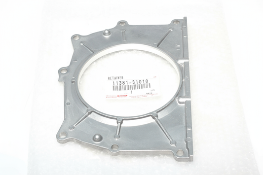 RETAINER, ENGINE REAR OIL SEAL : 1138131010