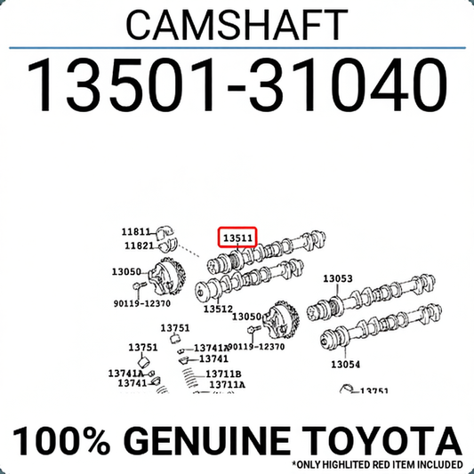 CAMSHAFT : 1350131040