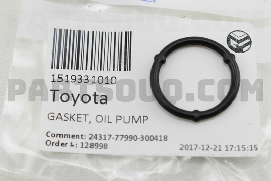 GASKET, OIL PUMP : 1519331010