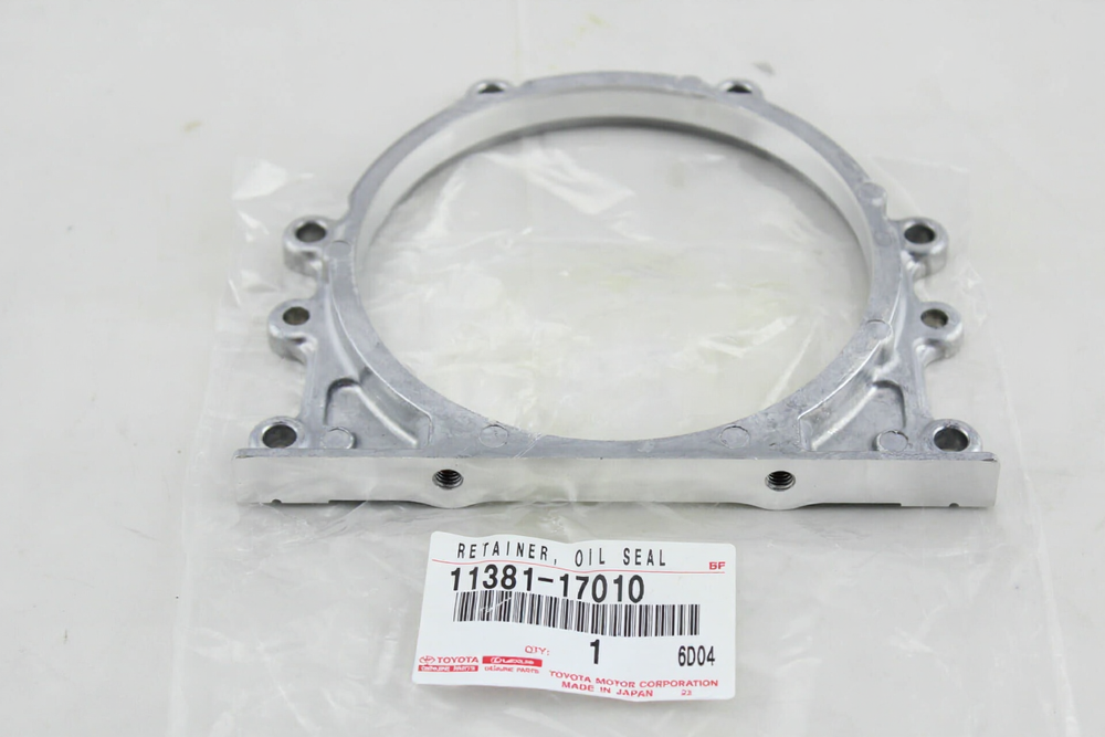 RETAINER, ENGINE REAR OIL SEAL: 1138117010