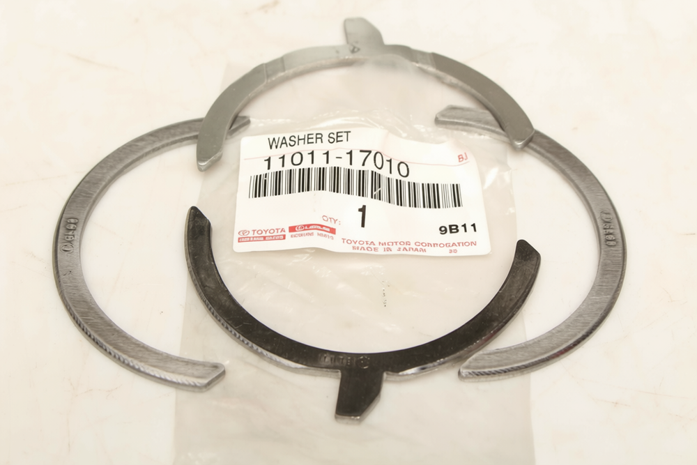 WASHER SET, CRANKSHAFT THRUST: 1101117010