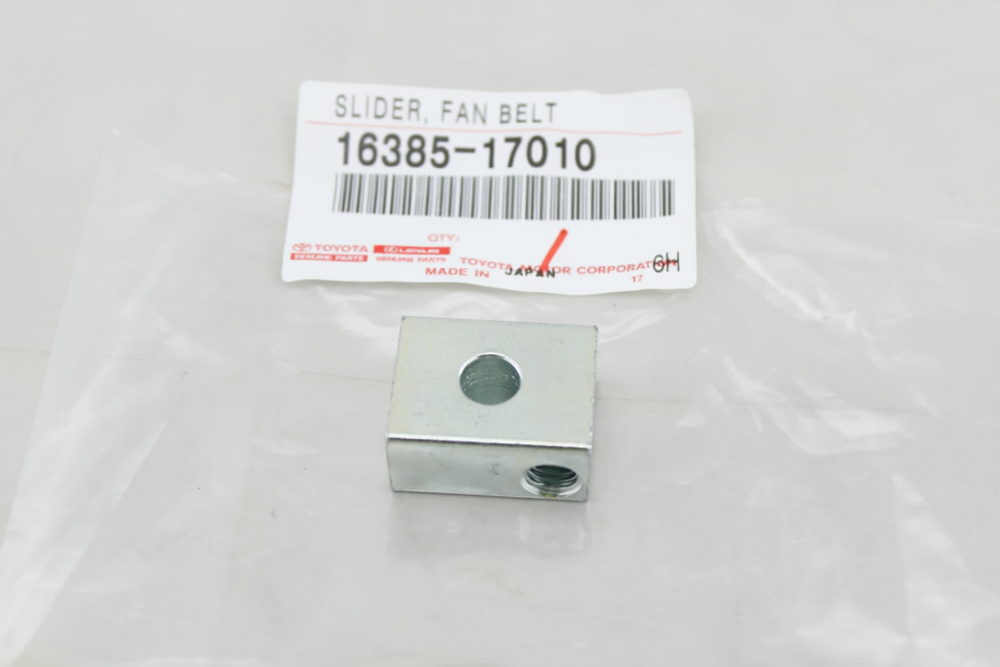 SLIDER, FAN BELT ADJUSTING : 1638517010