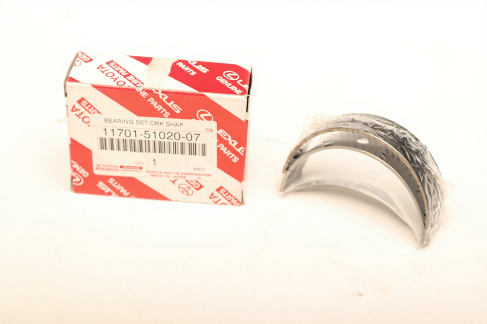 BEARING, CRANKSHAFT : 117015102007