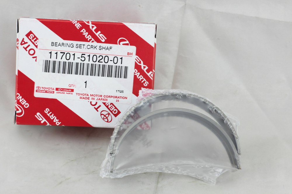 BEARING, CRANKSHAFT : 117015102001