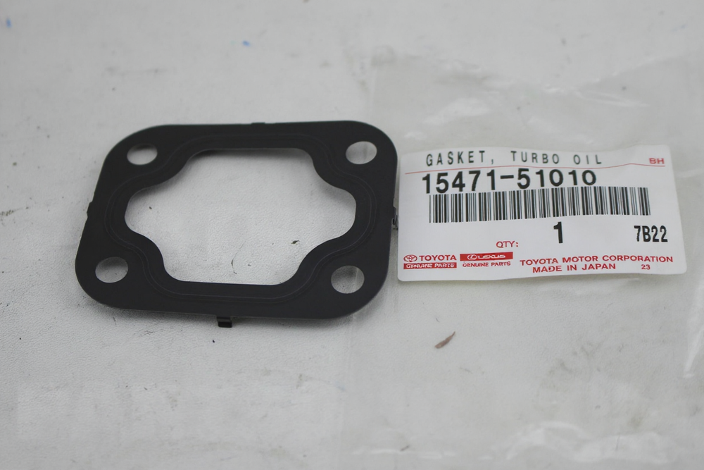 GASKET, TURBO OIL INLET : 1547151010