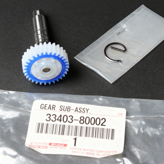 GEAR SUB-ASSY, SPEEDOMETER DRIVEN (MTM): 3340380002