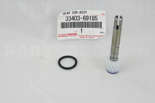 GEAR SUB-ASSY, SPEEDOMETER DRIVEN (ATM): 3340369185