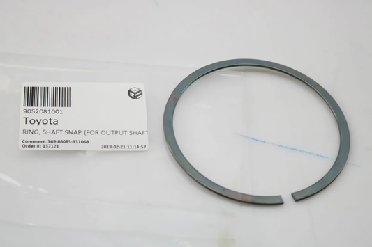 RING, SHAFT SNAP (FOR OUTPUT SHAFT BEARING) : 9052081001