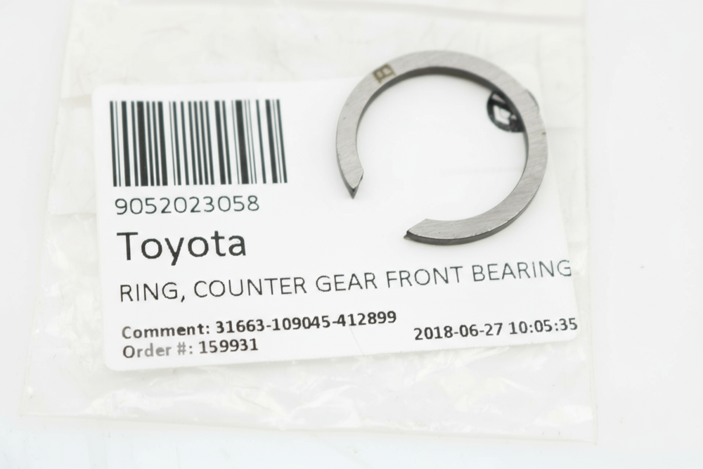 RING, COUNTER GEAR FRONT BEARING SNAP, NO.2 : 9052023058