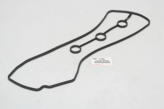 Black gasket on a white background with a visible part number.