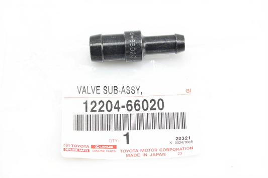 Toyota 1220466020 Valve sub-assy, ventilation