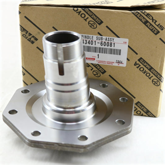 Genuine Toyota SPINDLE SUB-ASSY 43401-60081 for steering knuckle